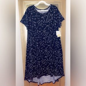 New plus size 3X LulaRoe Carly dress